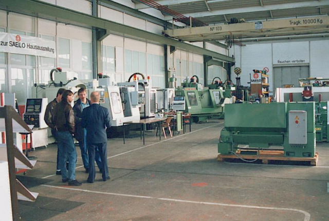 Alte Vorführhalle von SAEILO Alte Vorführhalle von SAEILO