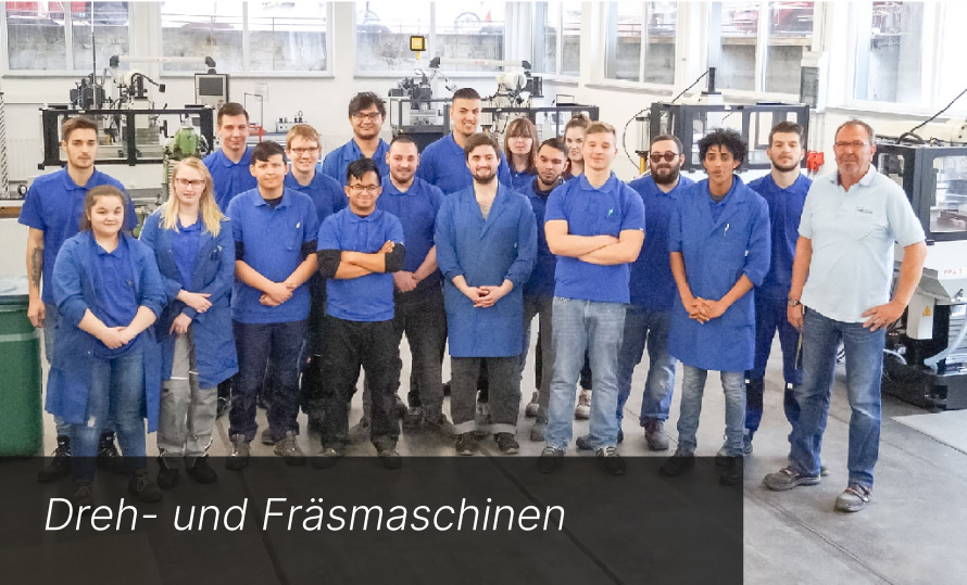 Versammelte Belegschaft der Ausbildungswerkstatt Versammelte Belegschaft der Ausbildungswerkstatt