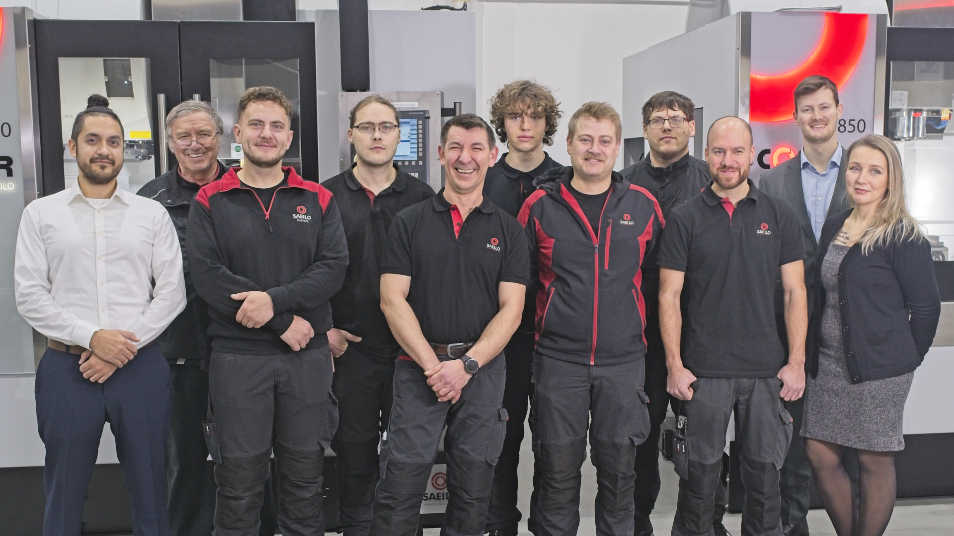 Gruppenfoto vom SAEILO-Serviceteam Gruppenfoto vom SAEILO-Serviceteam