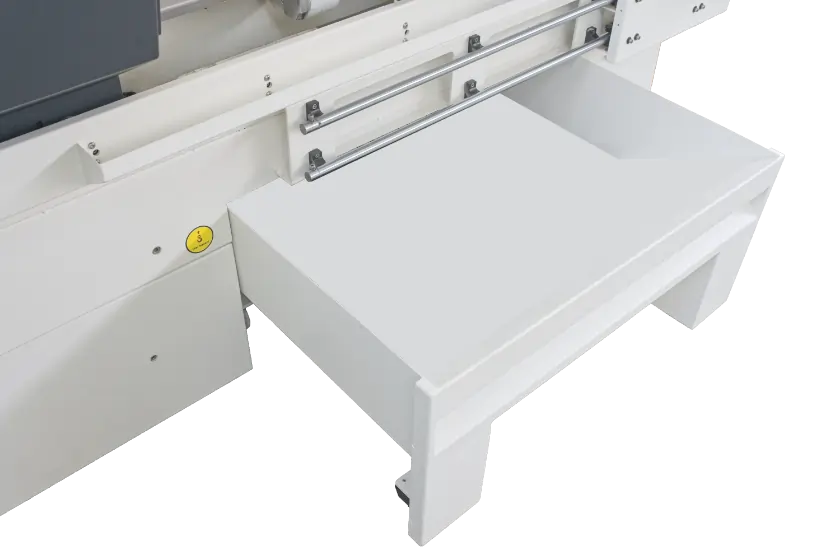 Spänewanne der zykelengesteuerten Drehmaschine