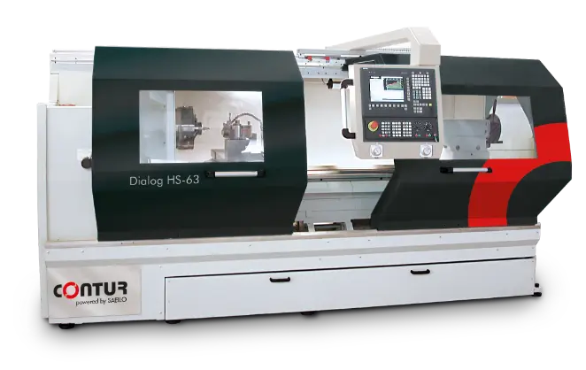 Zwei große Zyklendrehmaschinen