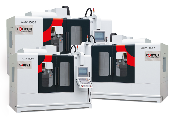 Drei große Hochpräzision-Bearbeitungszentren